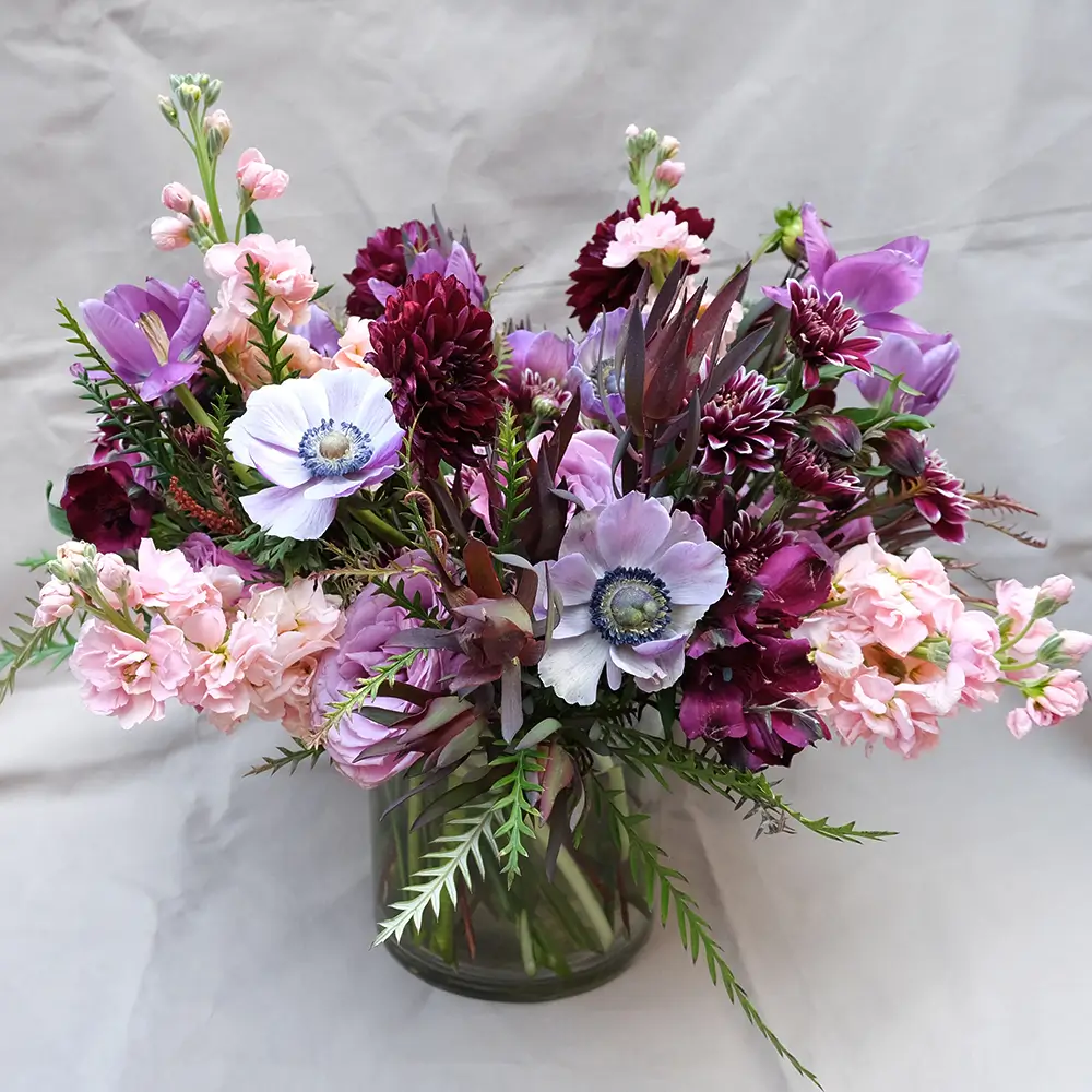 Monochromatic Arrangements - Purple\Pink